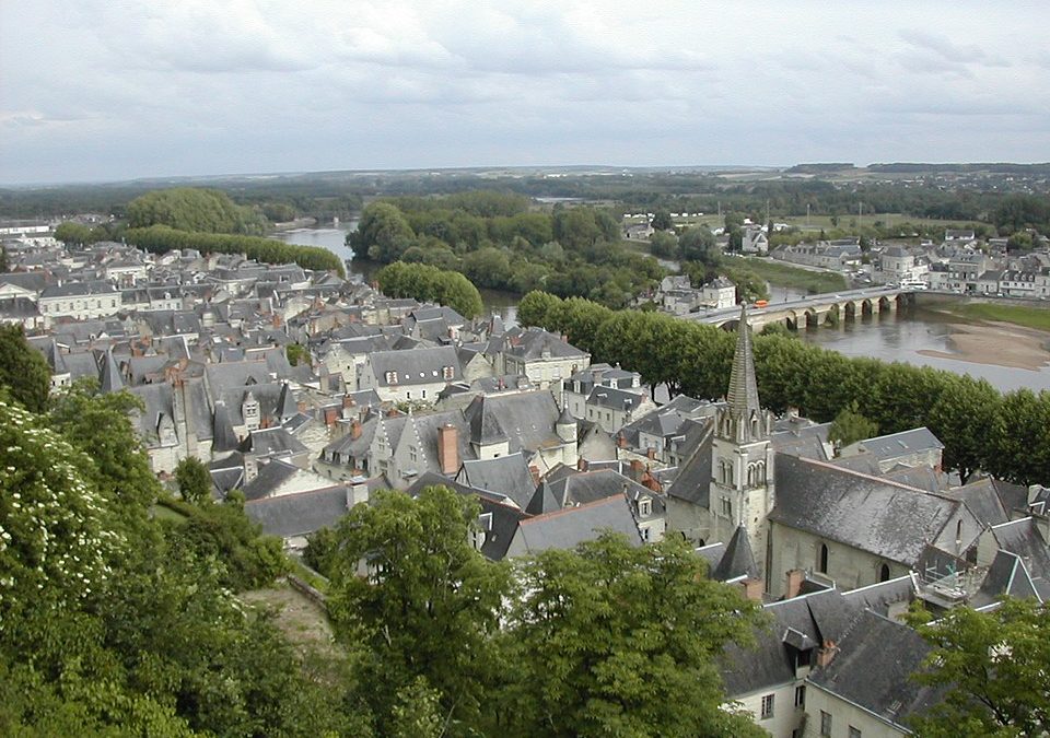 La philatélie dans la ville de Chinon