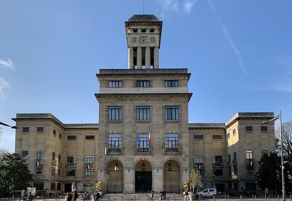 La philatélie dans la ville de Montreuil